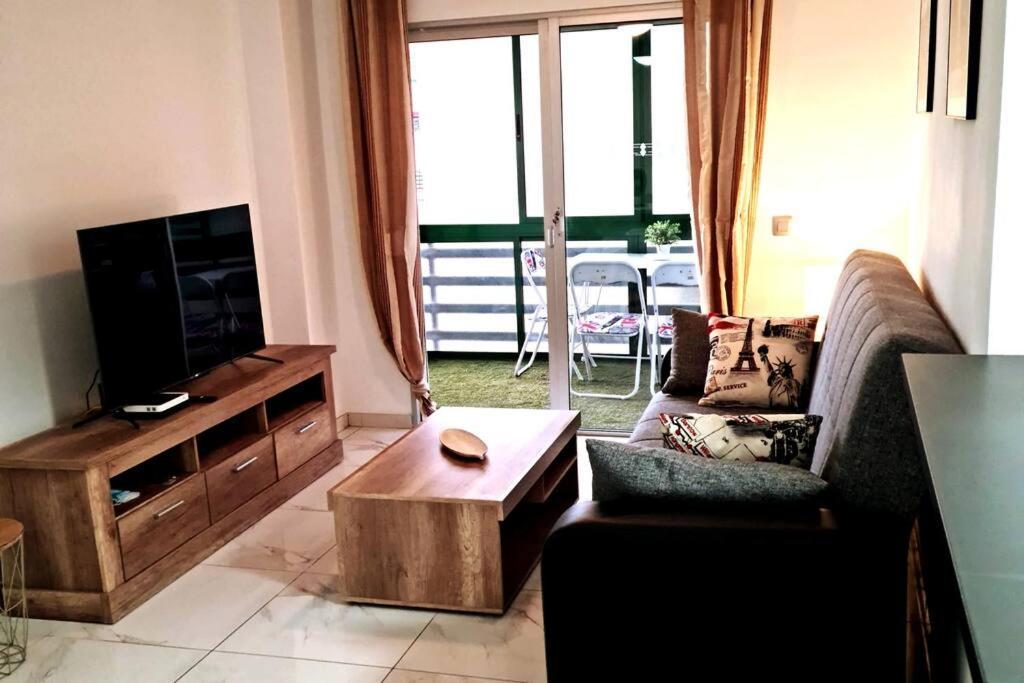Апартаменты Big Apartament Лос Кристианос Экстерьер фото